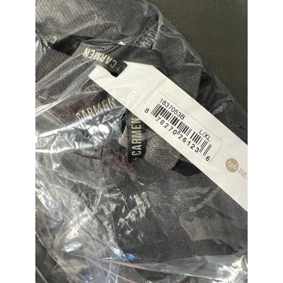 Coco + Carmen Leggings - Grey with Black Accent on Waist- L/XL - Picture 5 of 6